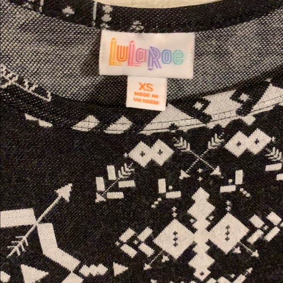 EUC XS LuLaRoe Carly dress - Picture 2 of 3